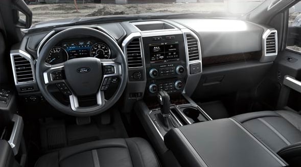 2015 Ford F-150 Platinum Interior Dashboard